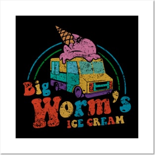 Big Worm's Ice Cream Vintage Posters and Art